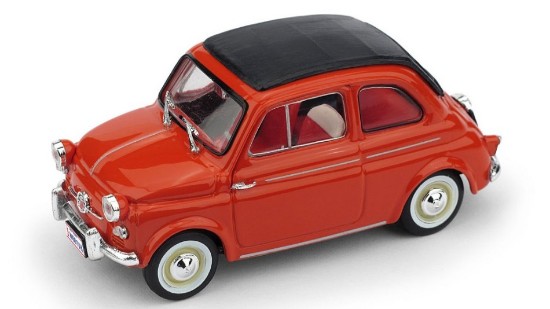Immagine di FIAT 500 AMERICA 1958 CHIUSA ROSSO 1:43