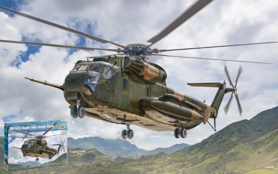 Immagine di ELICOTTERO HH-53C SUPER JOLLY GREEN GIANT KIT 1:72