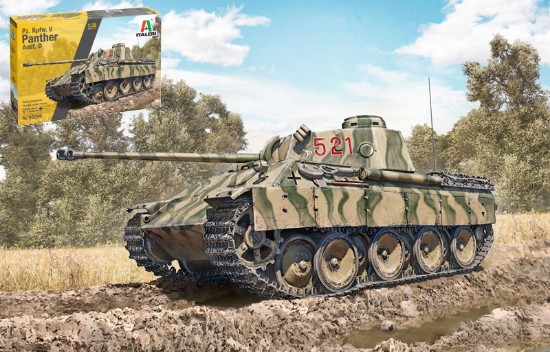 Immagine di Pz.Kpfw. V PANTHER Ausf.D KIT 1:35