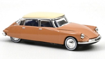 Immagine di CITROEN DS 19 1959 BEIGE WITH WHITE ROOF 1:87