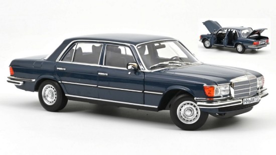 Immagine di MERCEDES 350 SEL 1979 BLUE 1:18
