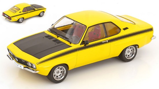 Immagine di OPEL MANTA A IRMSCHER 1974 YELLOW/BLACK 1:18