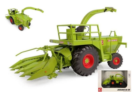 Immagine di CLAAS JAGUAR 80 SF NO CABIN WITH CORN HEADER 1:32