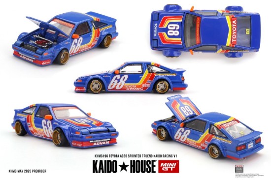 Immagine di TOYOTA AE86 SPRINTER TRUENO
KAIDO RACING V1 1983 1:64