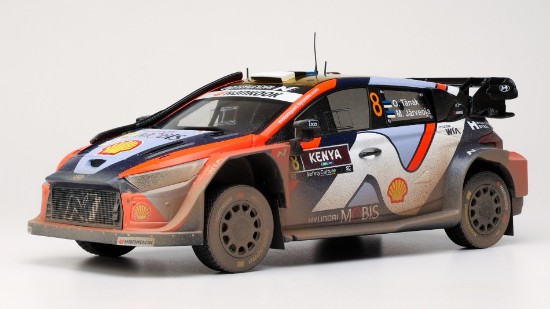 Immagine di HYUNDAI i20 N N.8 RALLY1 SAFARI KENYA 2025 TANAK-JARVEOJA 1:18
