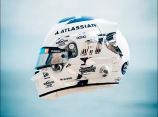 Immagine di CASQUE Alex Albon - Atlassian Williams F1 Team 2026 1:5