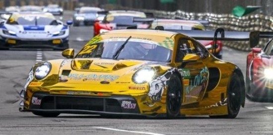 Immagine di PORSCHE 911 GT3 R (992) N°22 
3ème Macau GT Cup 2025 L.Heinrich 1:18