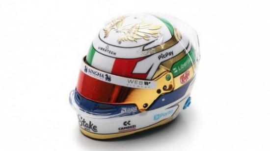 Immagine di CASCO GABRIEL BORTOLETO STAKE F1 ITALIAN GP 2025 1:5