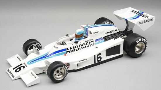 Immagine di SHADOW DN8 1977 N.16 LONG BEACH GP RENZO ZORZI W/DRIVER 1:18