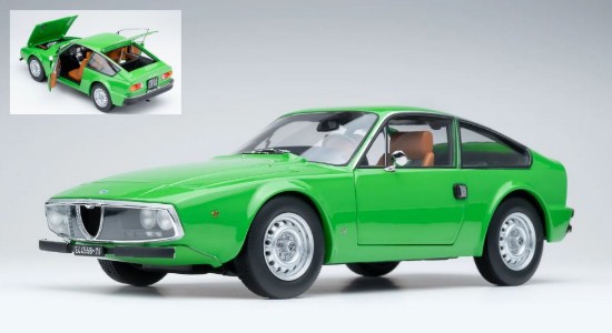 Immagine di ALFA ROMEO JUNIOR ZAGATO 1969 GREEN 1:18