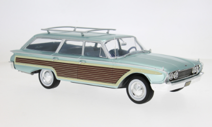 Immagine di FORD LTD COUNTRY SQUIRE 1960 LIGHT BLUE 1:18