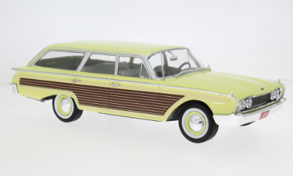 Immagine di FORD LTD COUNTRY SQUIRE 1960 LIGHT YELLOW 1:18