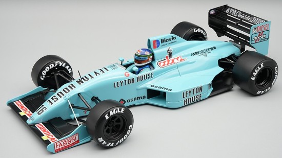 Immagine di MARCH 881 N.16 BELGIUM GP 1988 IVAN CAPELLI W/DRIVER 1:18