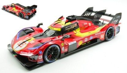 Immagine di FERRARI 499P N.50 LE MANS 2025 FUOCO-NIELSEN-MOLINA 1:18