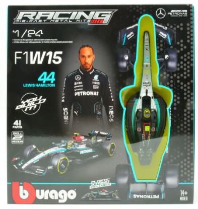 Immagine di MERCEDES W15 N.44 LEWIS HAMILTON 2024 KIT 1:24