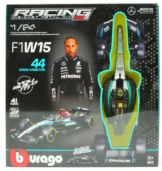 Immagine di MERCEDES W15 N.44 LEWIS HAMILTON 2024 KIT 1:24