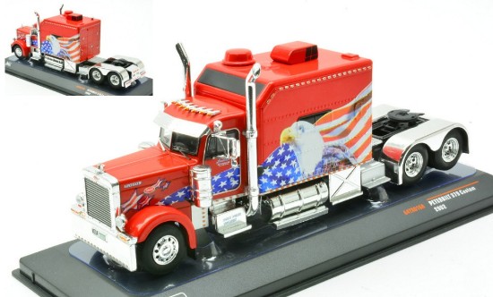 Immagine di PETERBILT 379 CUSTOM 2002 RED/DECALS 1:64