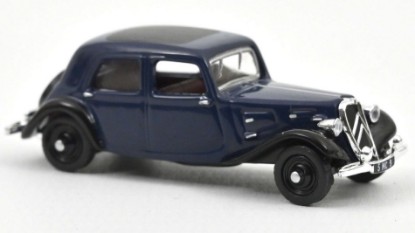 Immagine di CITROEN TRACTION 7A 1934 BLUE & BLACK 1:87