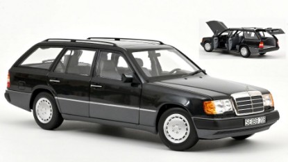 Immagine di MERCEDES 300 D T-MODELL 1990 BLUEBLACK METALLIC 1:18