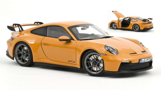 Immagine di PORSCHE 911 GT3 2021 YELLOW 1:18