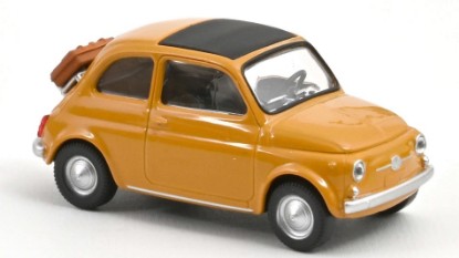 Immagine di FIAT 500 F 1965 YELLOW POSITANO JET CAR 1:43