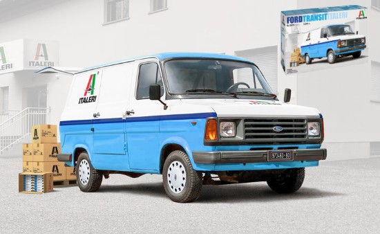 Immagine di FORD TRANSIT "ITALERI" KIT 1:24