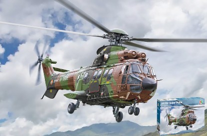 Immagine di ELICOTTERO AS332 SUPER PUMA KIT 1:72