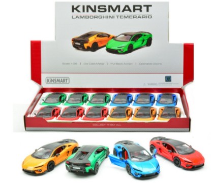 Immagine di LAMBORGHINI TEMERARIO (5482D) COL.ASS.1:38 cm 12