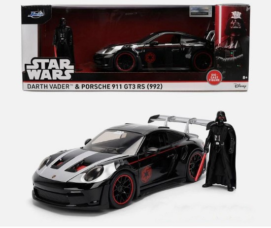Immagine di PORSCHE 911 STAR WARS DARTH VADER BLACK 1:24