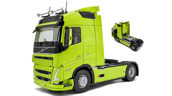 Immagine di VOLVO FH GLOBETROTTER XL 2023 NEON GREEN 1:24