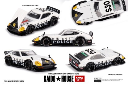 Immagine di NISSAN FAIRLADY Z KAIDO GT
POLICE 1978 1:64