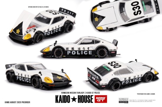 Immagine di NISSAN FAIRLADY Z KAIDO GT
POLICE 1978 1:64