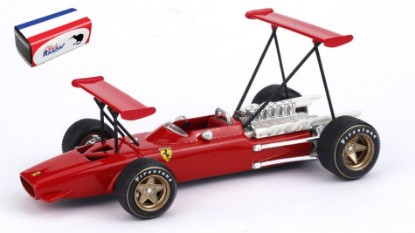 Immagine di FERRARI 312 F1 CHRIS AMON 1969 DOPPIO ALETTONE PROVE MODENA 1:43