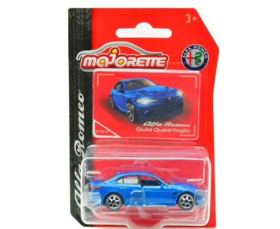 Immagine di ALFA ROMEO GIULIA QUADRIFOGLIO BLUE MET.1:64 BLISTER
