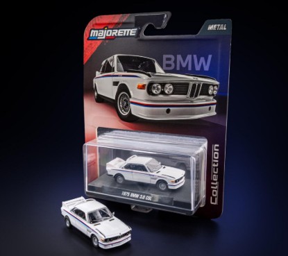 Immagine di BMW 3.0 CSL 1975 WHITE 1:64
