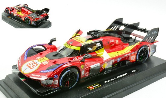 Immagine di FERRARI 499P N.50 LE MANS 2025 FUOCO-NIELSEN-MOLINA  1:24