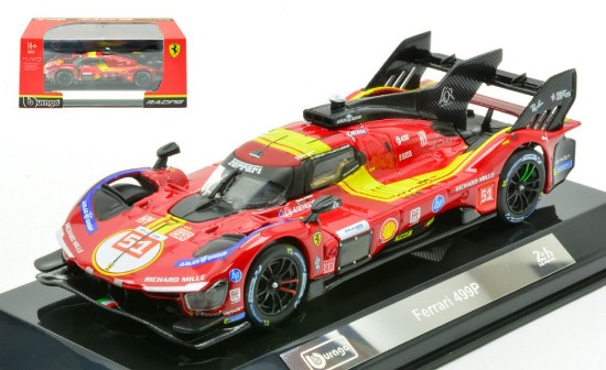 Immagine di FERRARI 499P N.51 3rd LE MANS 2025 PIER GUIDI-CALADO-GIOVINAZ.SIGN.1:43