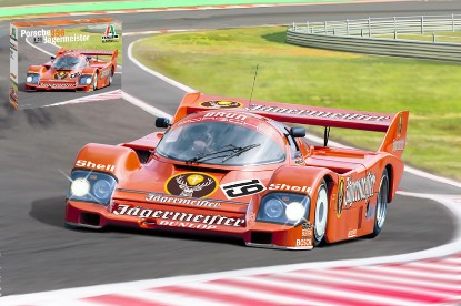 Immagine di PORSCHE 956 JAGERMEISTER KIT 1:24