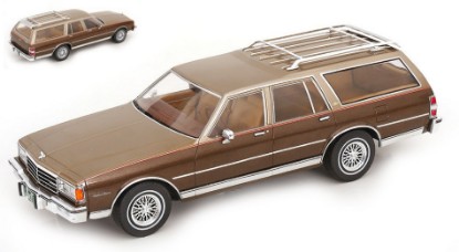 Immagine di CHEVROLET CAPRICE ESTATE WAGON 1985 BEIGE/DECALS 1:18