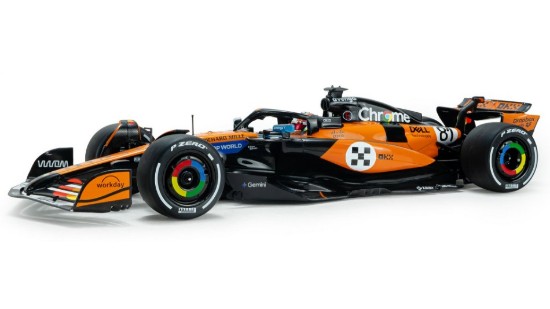 Immagine di MCLAREN MCL39 N.81 GP MONACO 2025 O.PIASTRI 1:18