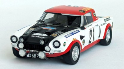 Immagine di Fiat 124 Abarth Rallye 3rd Sachs Baltc Rally 1975 Jaroszewicz-Zyszko1:43