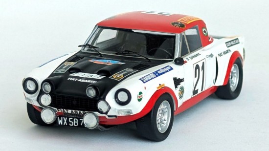 Immagine di Fiat 124 Abarth Rallye 3rd Sachs Baltc Rally 1975 Jaroszewicz-Zyszko1:43