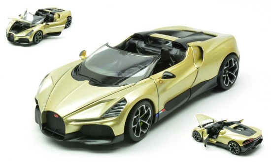 Immagine di BUGATTI W16 MISTRAL GOLD 1:24