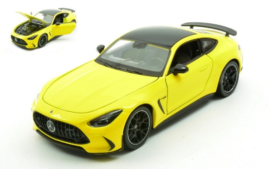 Immagine di MERCEDES AMG GT YELLOW 1:24