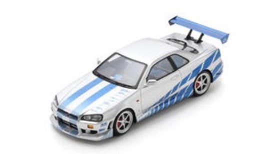 Immagine di NISSAN GTR (R34) "Fast and Furious" 1:18