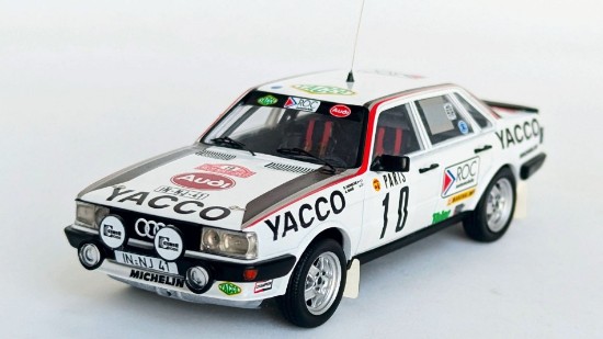 Immagine di Audi 80 Quattro 7th (1st class) Monte-Carlo Rally 1984 Darniche/Mahè1:43