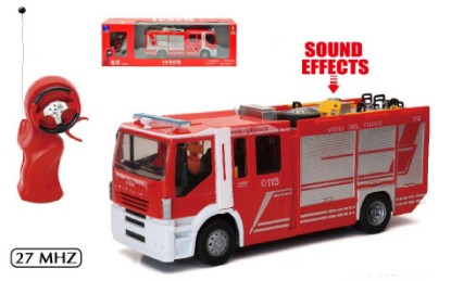 Immagine di IVECO STRALIS VIGILI DEL FUOCO 27 MHz RADIOCOMANDO 1:24