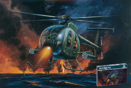 Immagine di AH-6 NIGHT FOX KIT 1:72