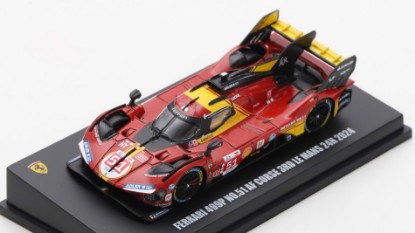 Immagine di FERRARI 499P N.51 3rd LE MANS 2024 PIER GUIDI-CALADO-GIOVINAZZI 1:64