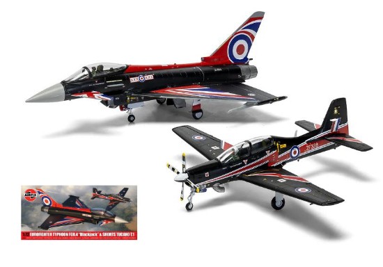Immagine di TWIN PACK - EUROFIGHTER TYPHOON FGR.4 (BLACKJAC) + SHORTS TUCAN KIT 1:72